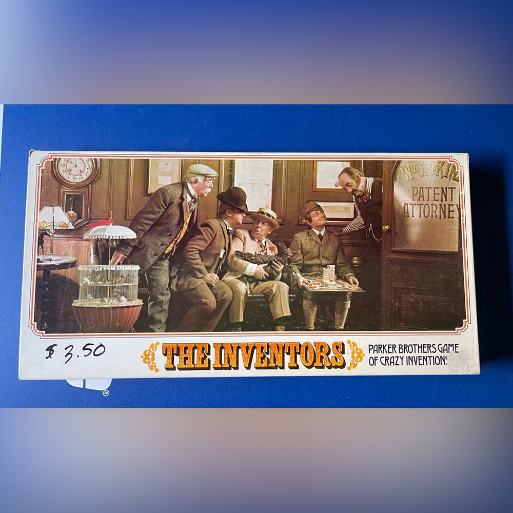 VINTAGE 1974 The Inventors Board Game
